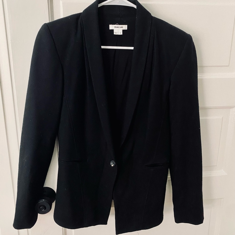 Helmut Lang wool blazer